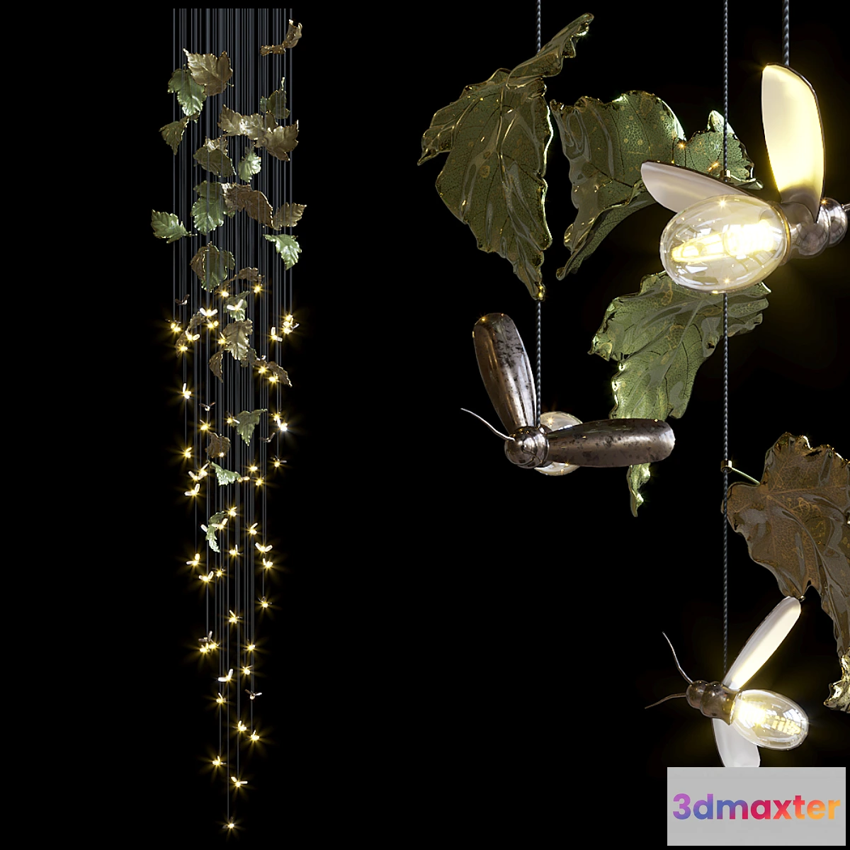 708988 - Hanging elements FIREFLY - Vargov Design - No.3