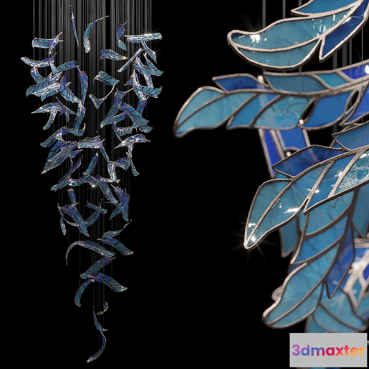 709072 - Light stained glass Vargov Design - Airy - No.4