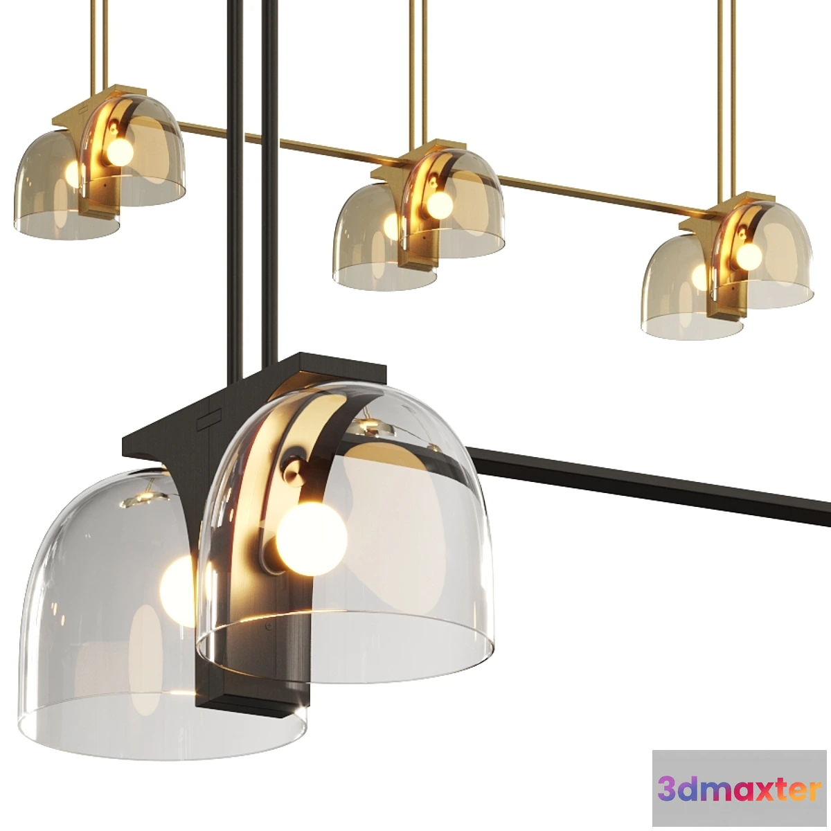 709112 - Articolo Lighting Tubi Pendant Lamp