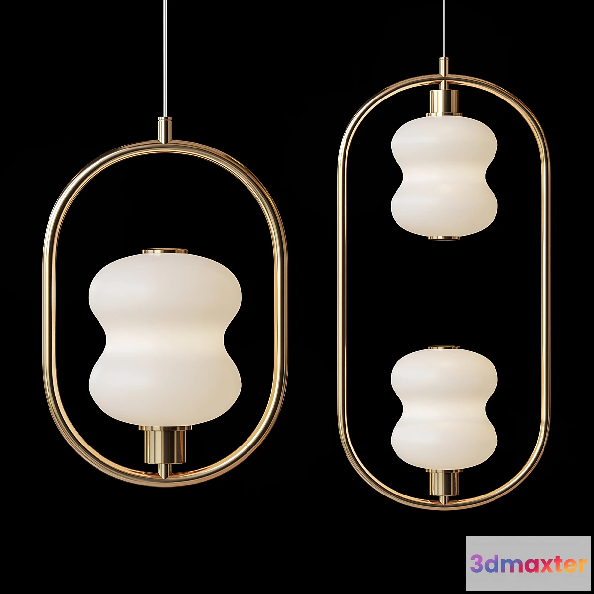709132 - Pendant lights ALDA RING by Lampatron