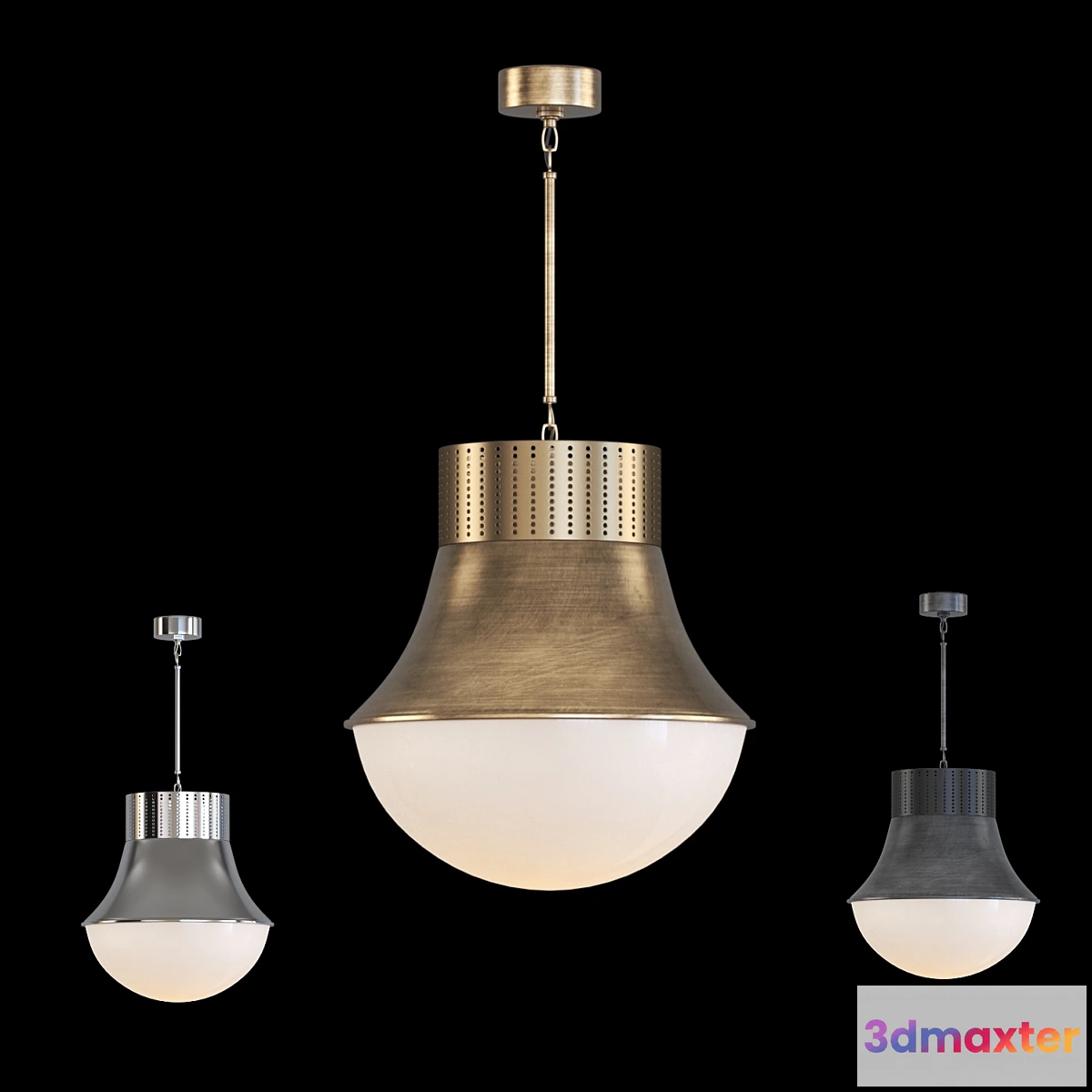709144 - Visual Comfort KW5223 Kelly Wearstler 1 Light Mini Pendant