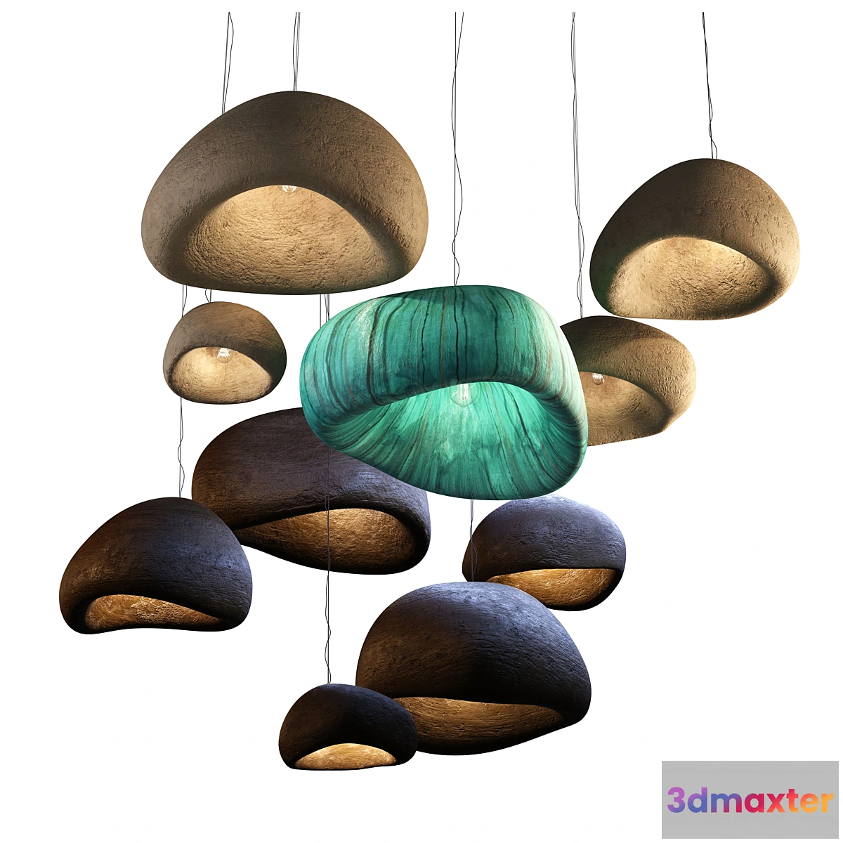 709146 - KHMARA Pendant Lamp Set 01 DrCG