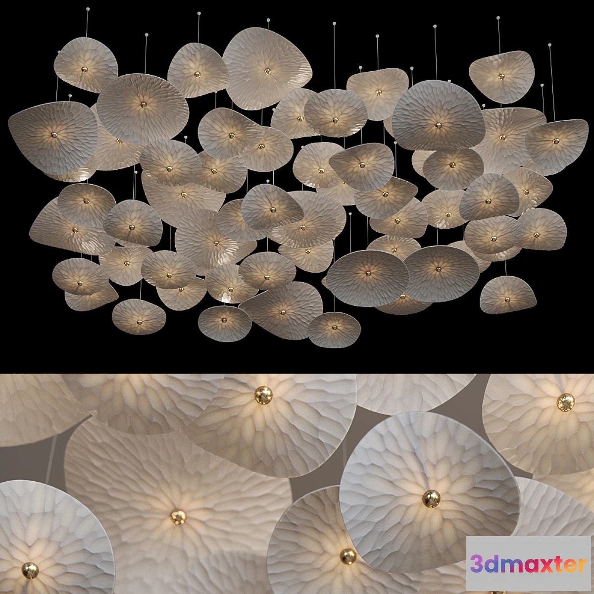 709186 - Suspended installation Vargov Design - Umbrellas