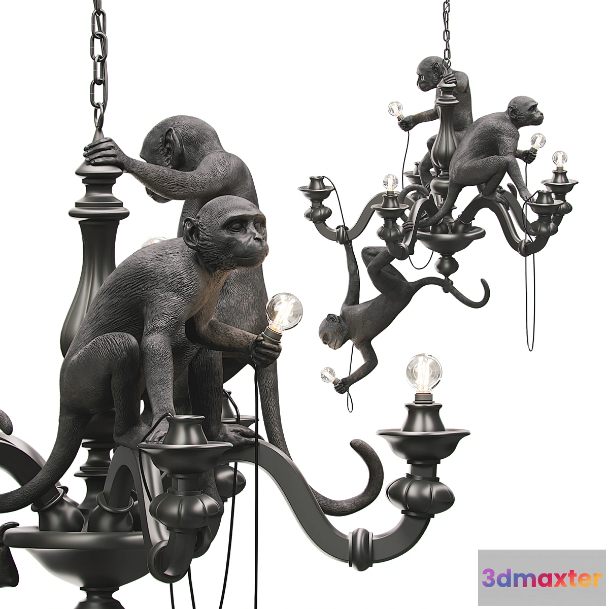 709238 - The monkey chandelier