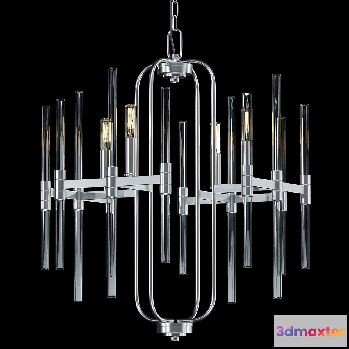 709244 - Pillar Chandelier lamp