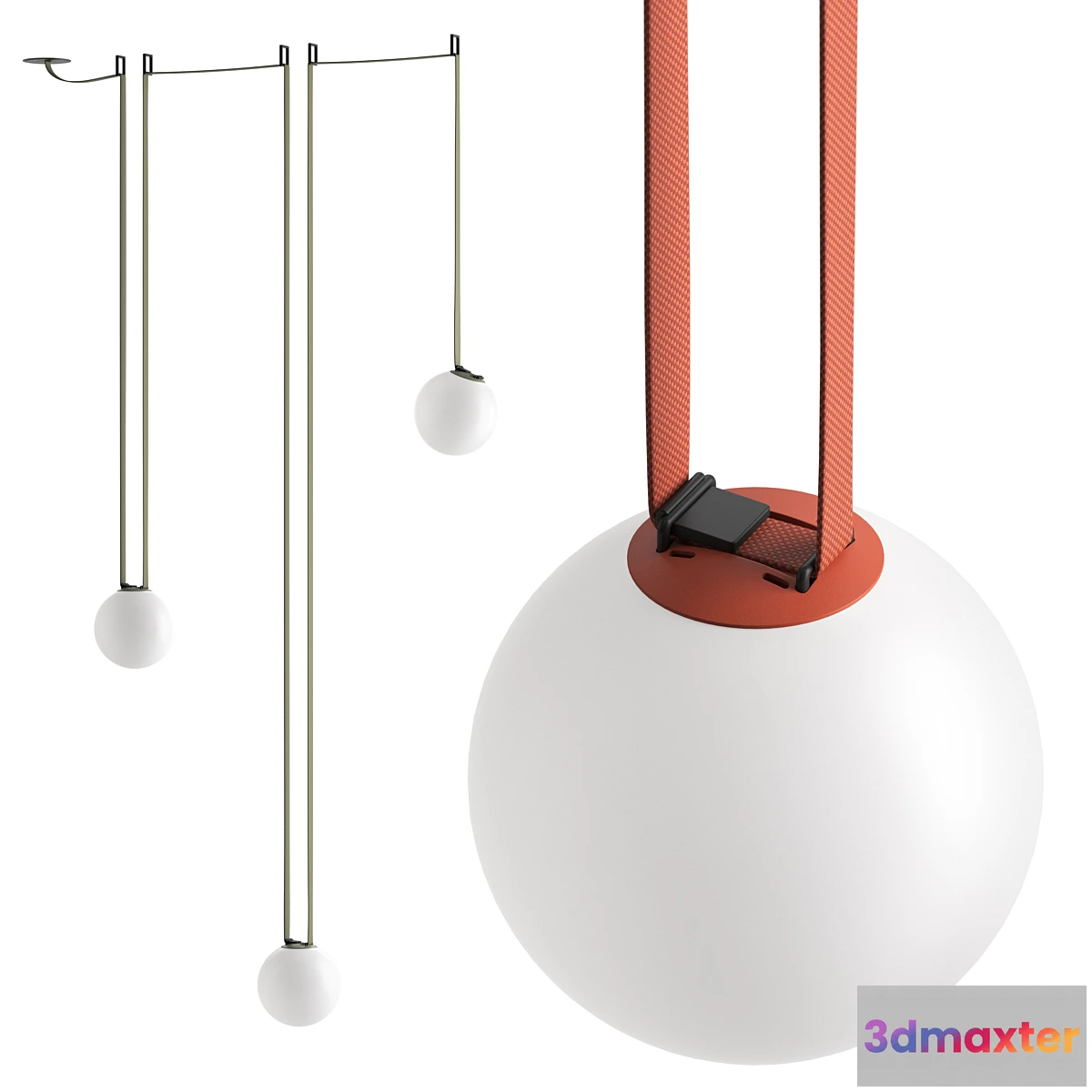 709246 - Vibia Plusminus Spheres