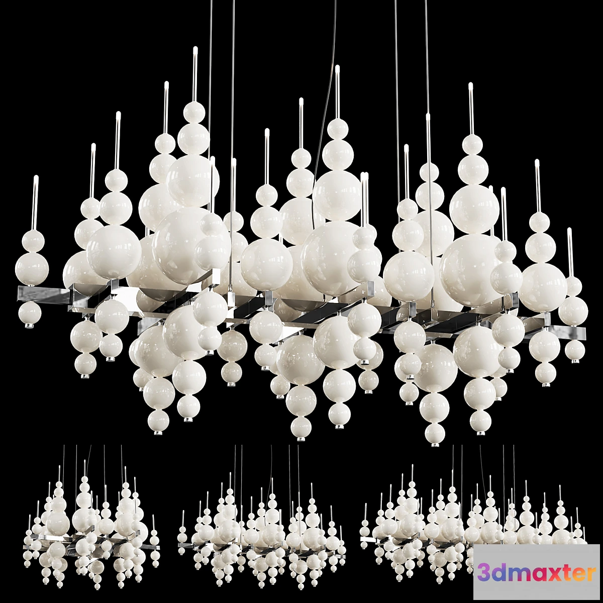 709278 - ILFARI Tears From Moon Long Suspending Lights - 3 models and 4 materials