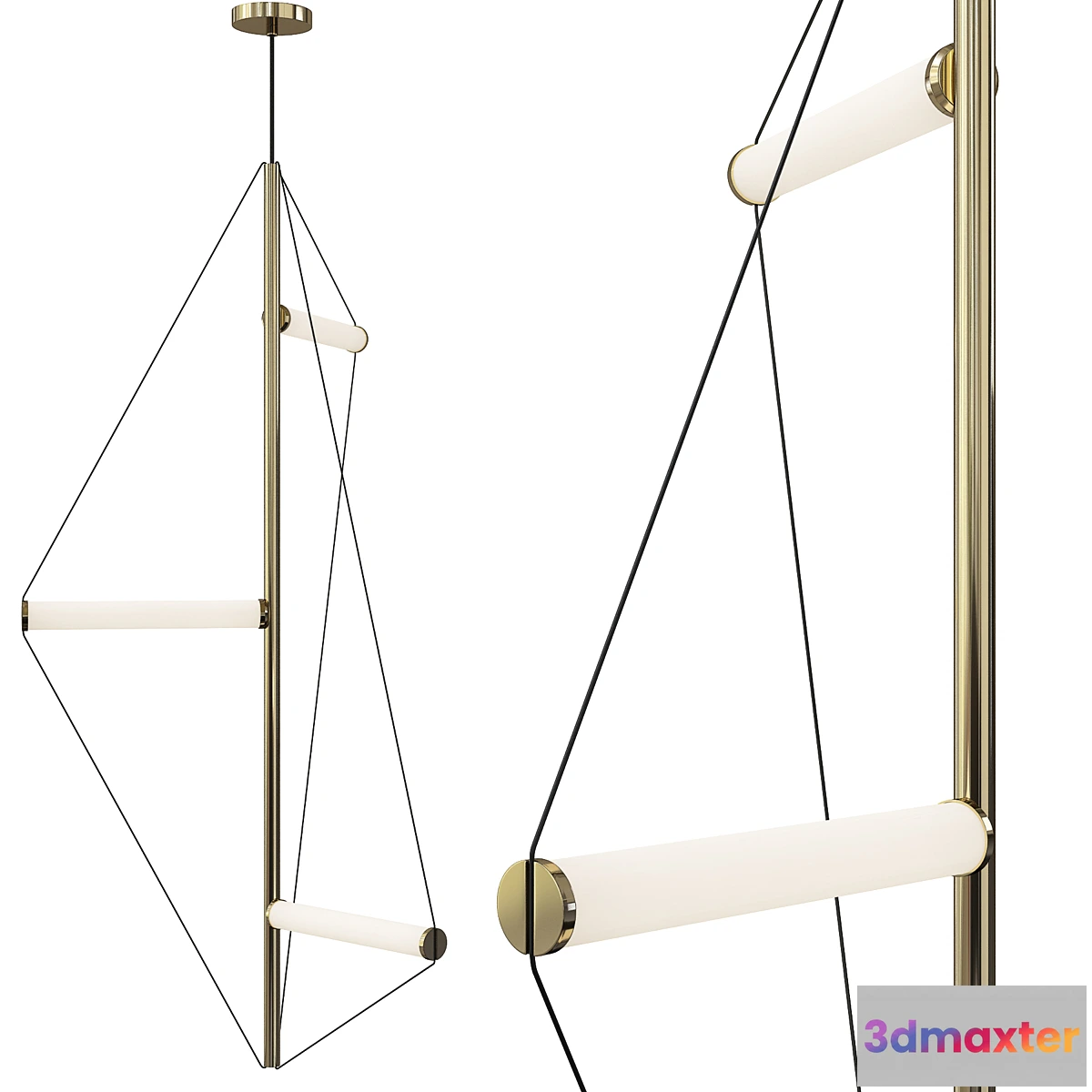 709294 - Ed045 polygon chandelier