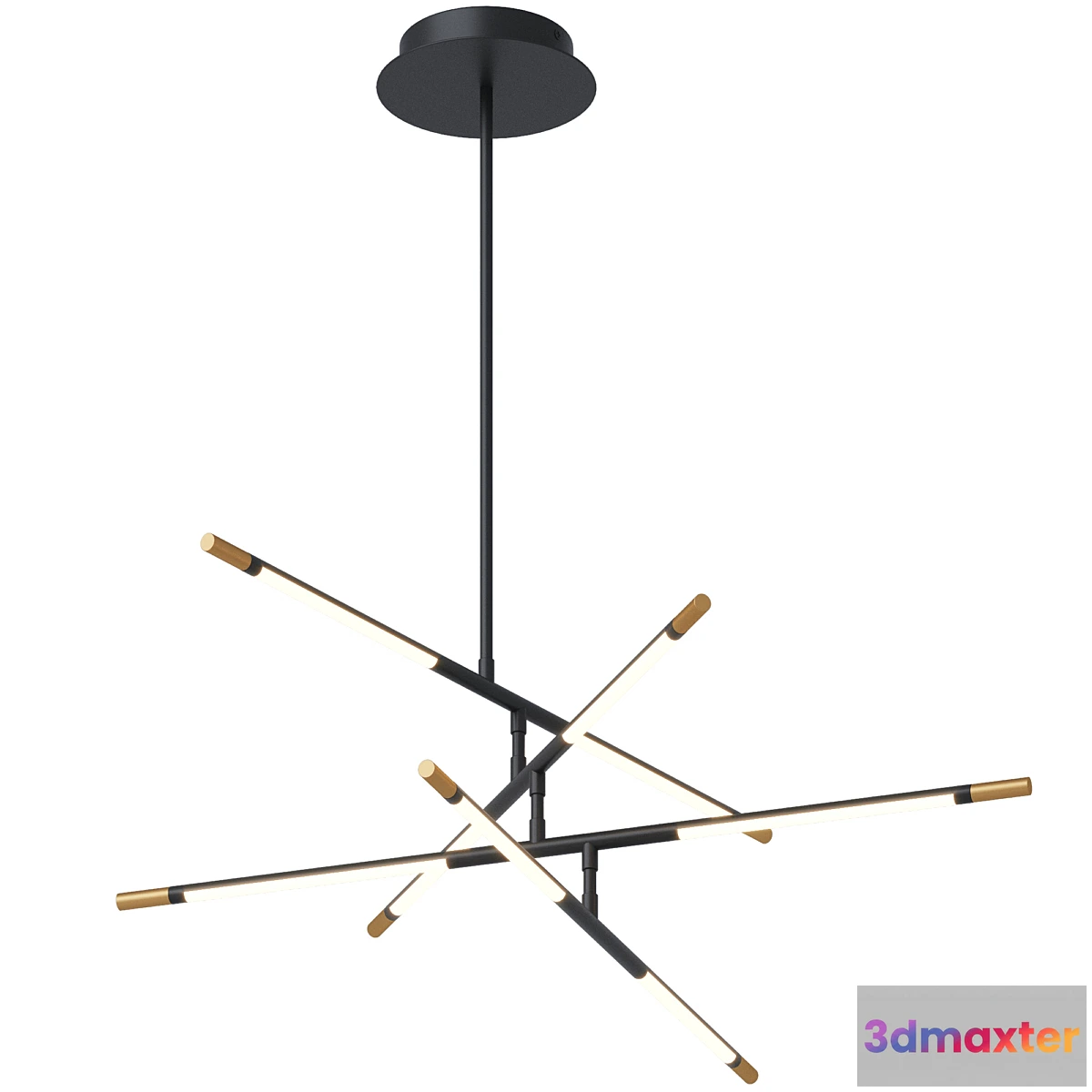 709690 - Chandelier on the rod Vele Luce Laser VL7182P14