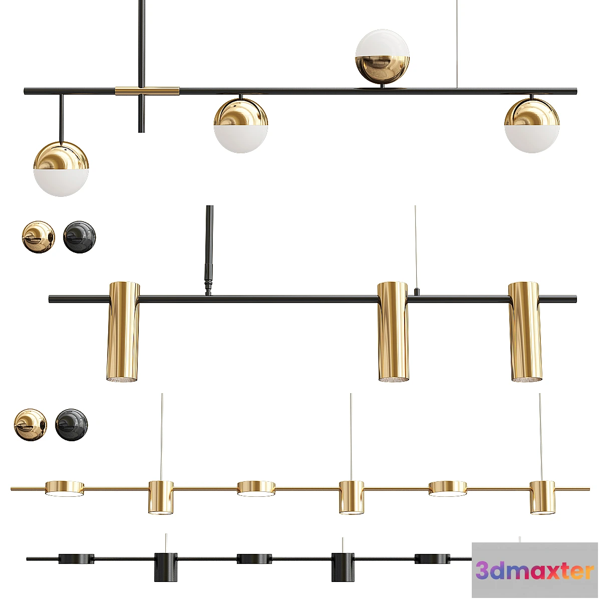 731112 - Collection Linear Chandelier - No.2