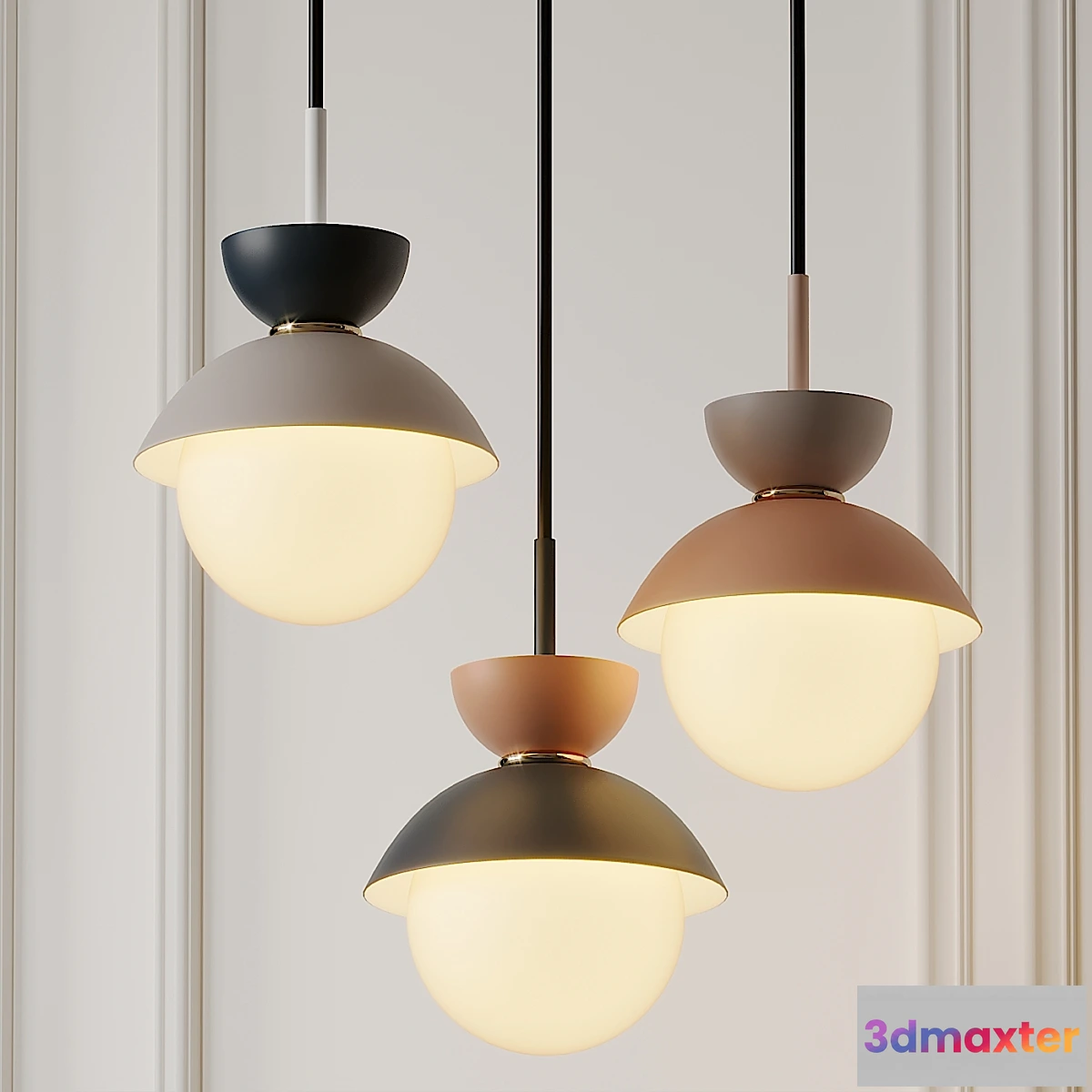 731138 - Savie Metal Pendant Light - No.2