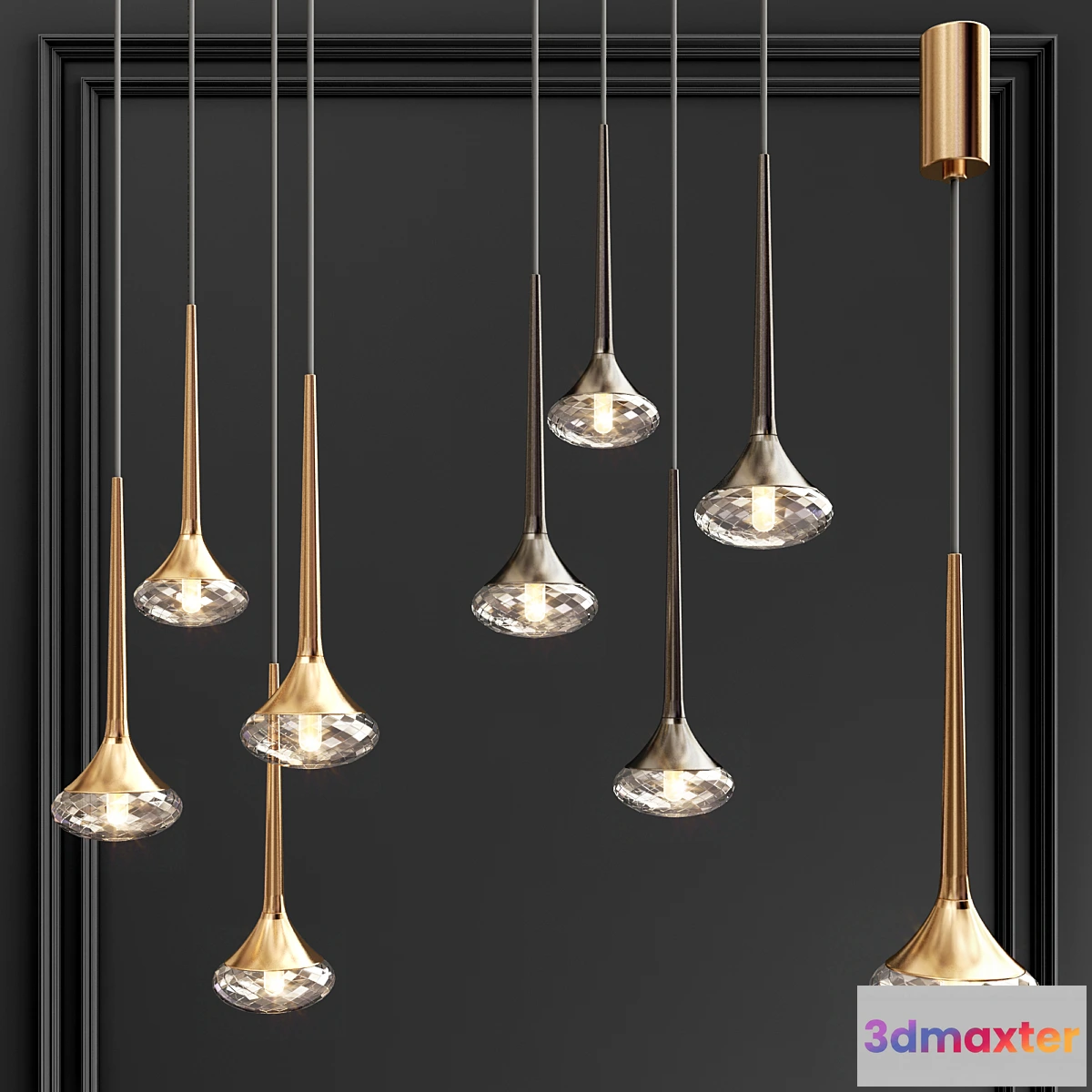 731184 - AXO LIGHT Modern Chandelier 01 - No.2