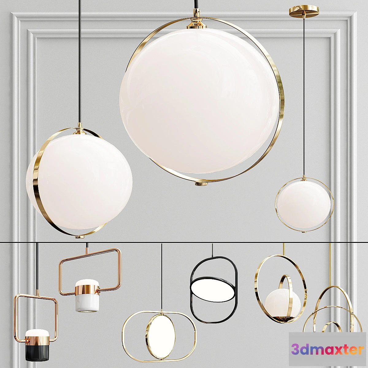 731256 - A collection of pendant lights. - No.2