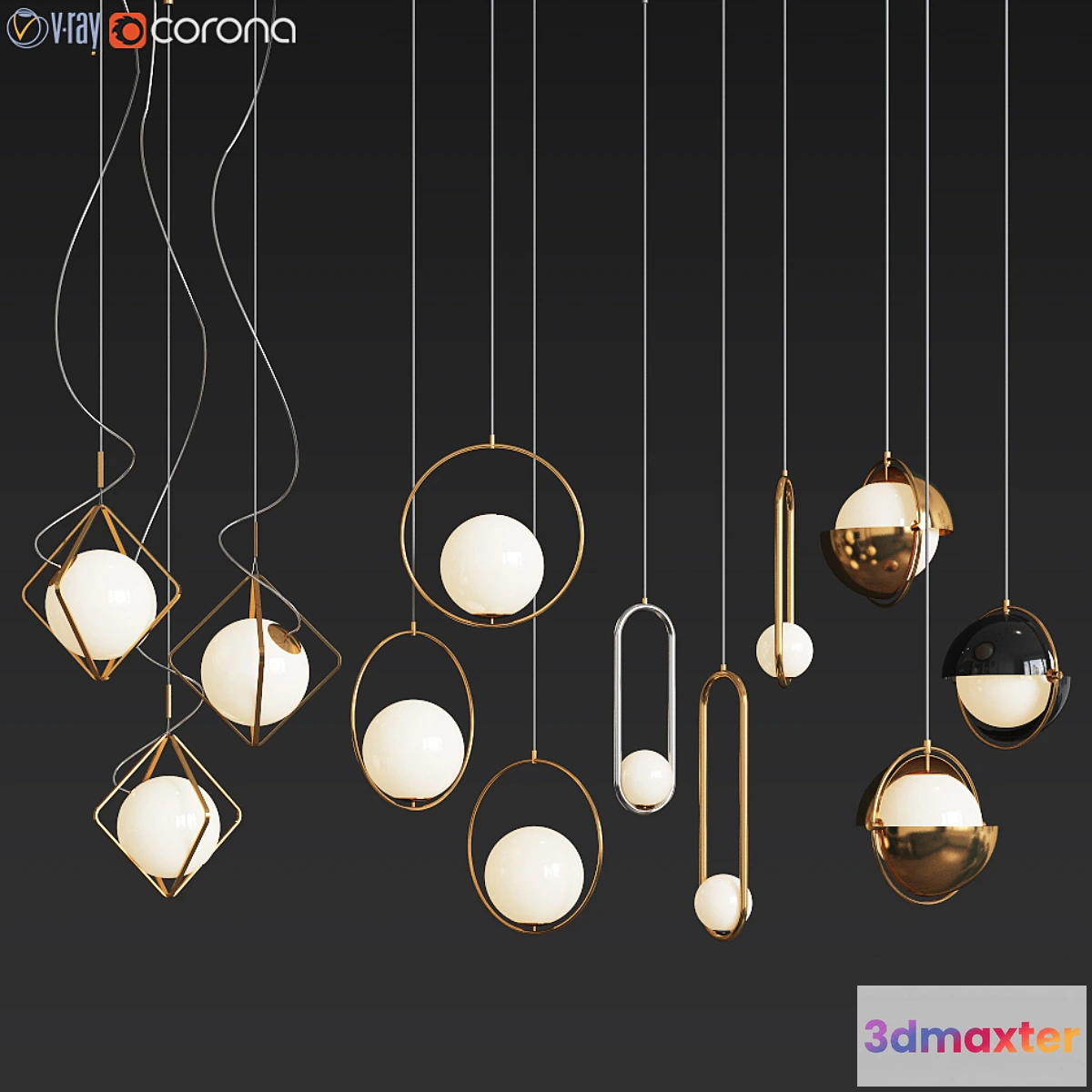 731274 - Ceiling Light Collection - 4 Type - No.2