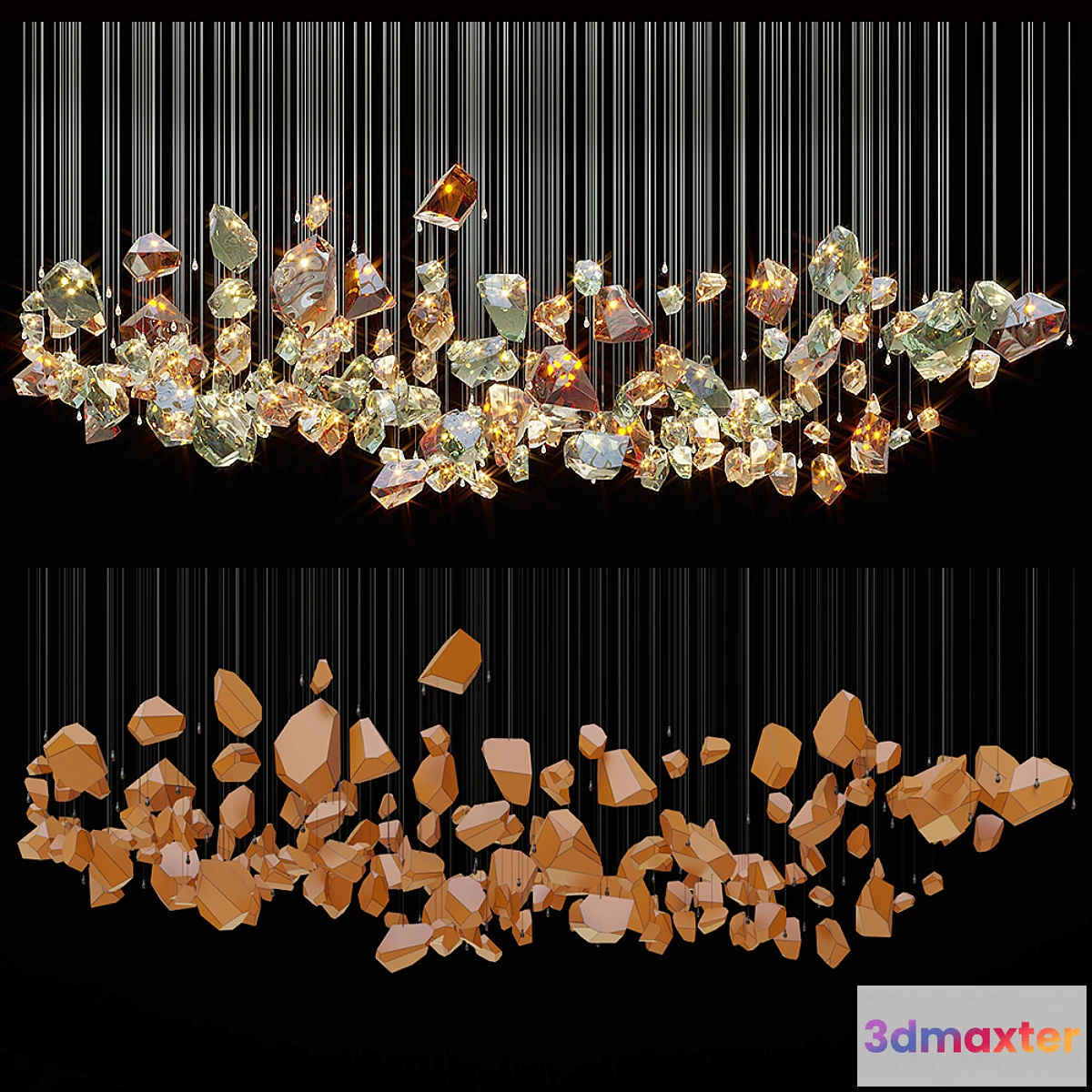 731330 - Chandelier Light Vargov - No.39