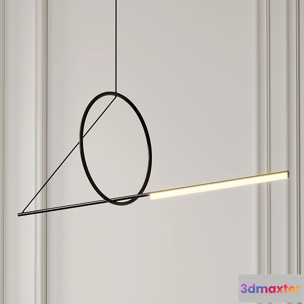 731382 - Cercle Et Trait Linear Suspension By CVL Luminaires - No.2