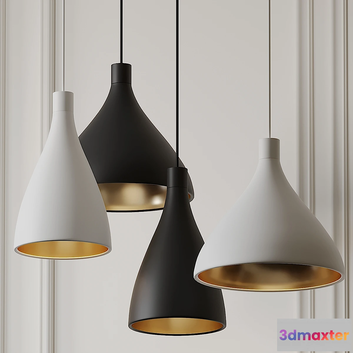 731408 - Swell Narrow and Medium Pendant Lights by Pablo Studio - No.2