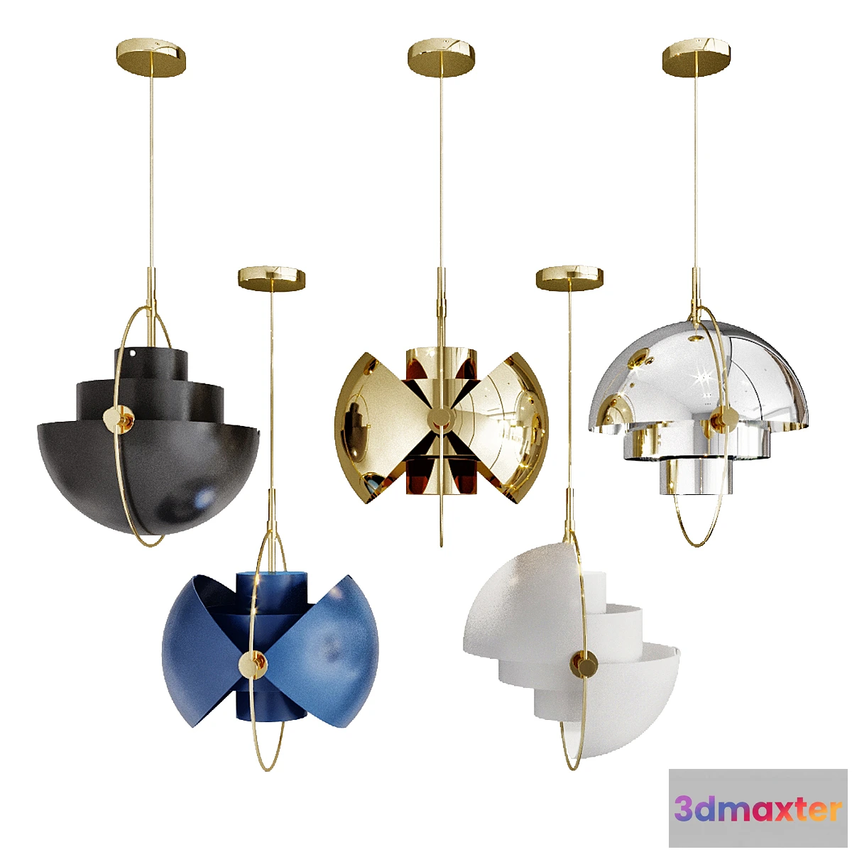 731430 - Chandelier louis weisdorff multi-lite pendant - No.2