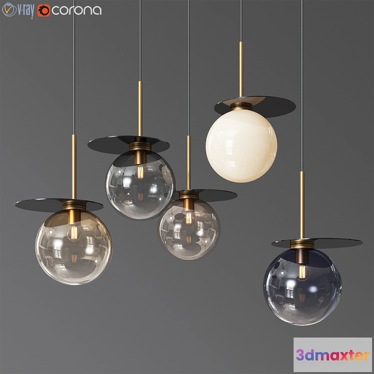 731708 - Umbra Glass Pendant By Bomma - No.2