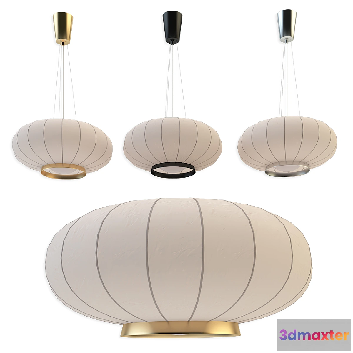 731870 - Paper Moon Medium Hanging Shade Circa - No.2