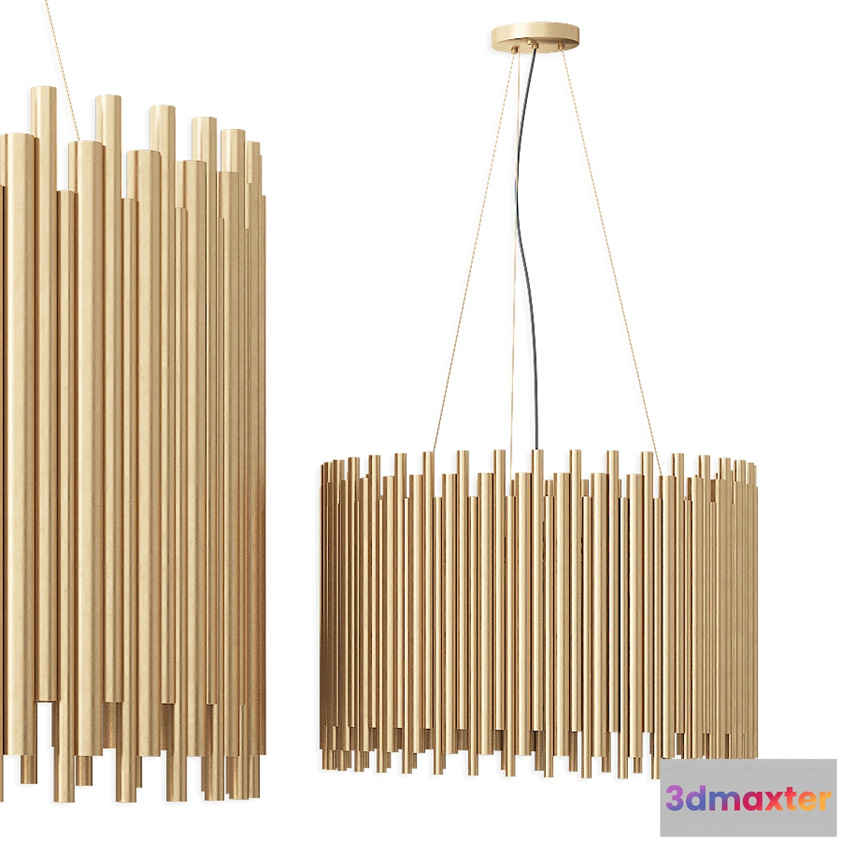 731936 - Pendant Chandelier IDEAL LUX PAN SP5 - No.2