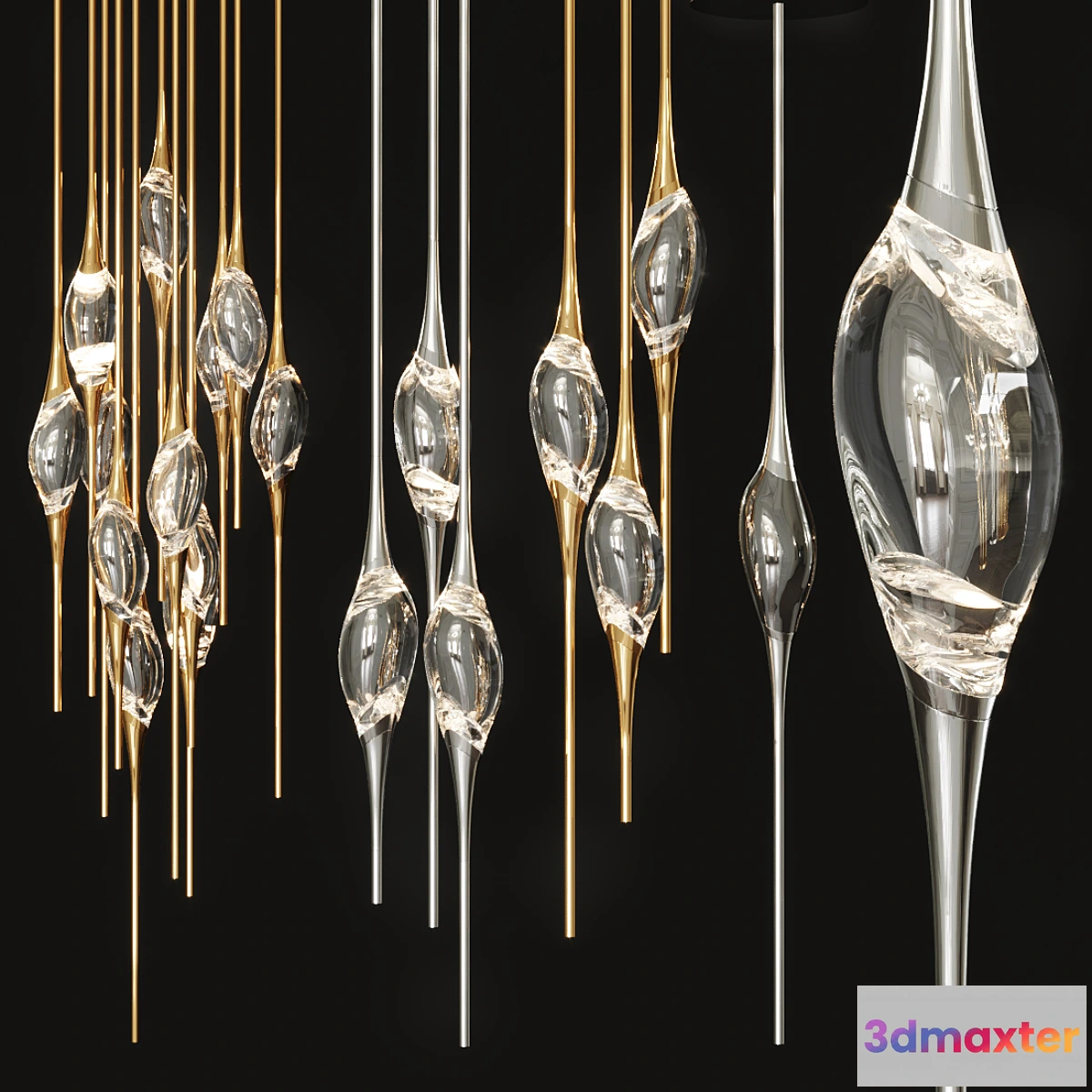 732056 - Il Pezzo 12 Cluster Chandelier - No.2