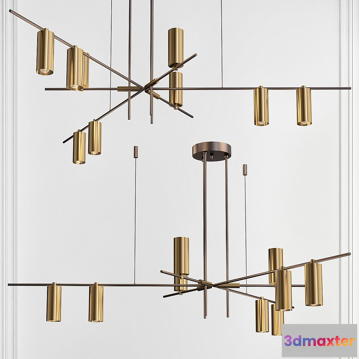 732217 - Gerhort Chandelier No. 1 - No.2