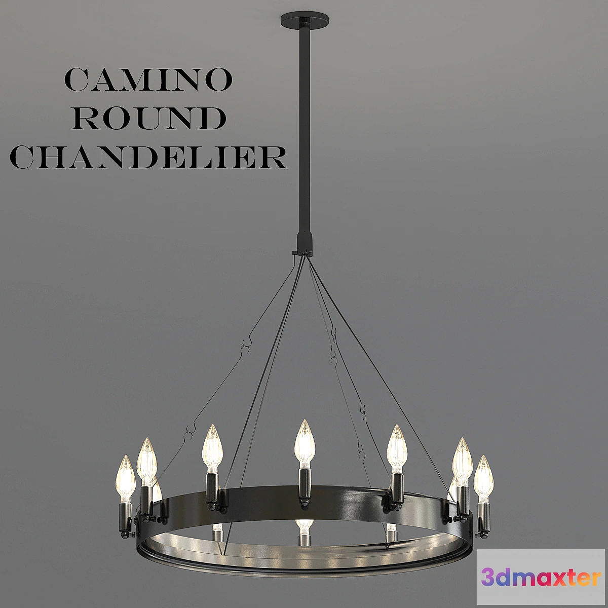 732447 - Camino round chandelier - No.2