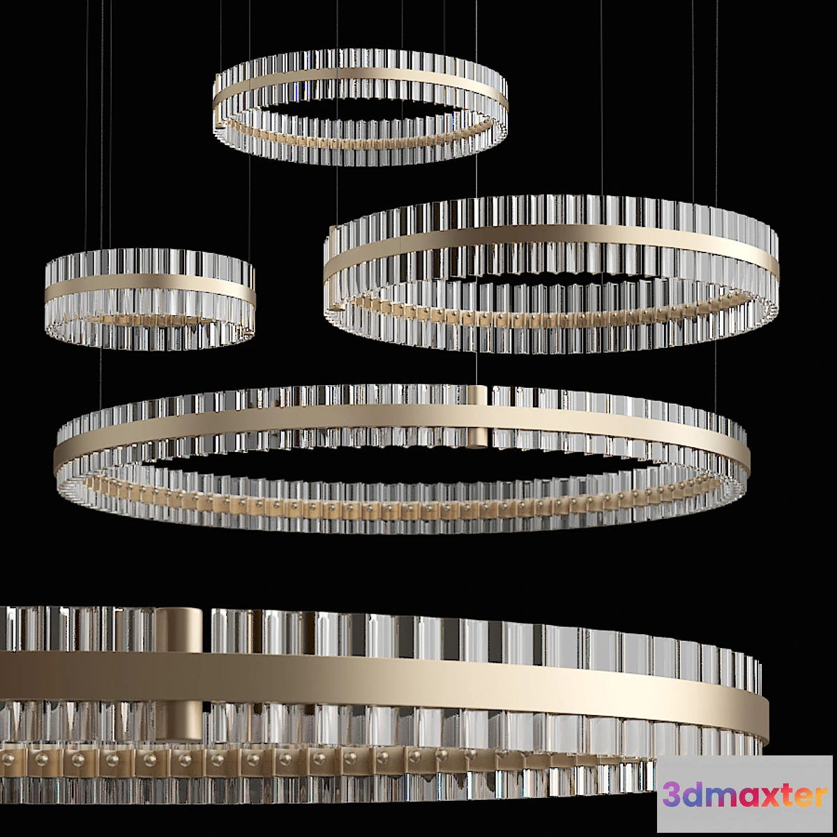 732801 - Baroncelli saturno chandelier - No.3