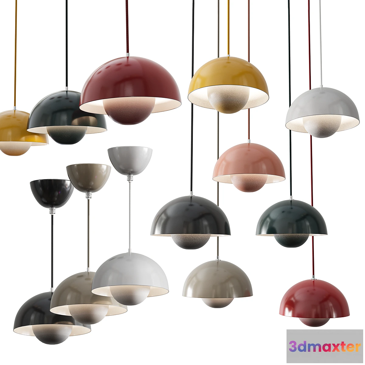 732839 - FlowerPot VP1 pendant BY VERNER PANTON - No.2