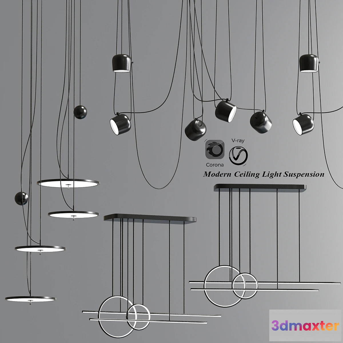 732871 - Modern Ceiling Light Suspension Pendant - No.2