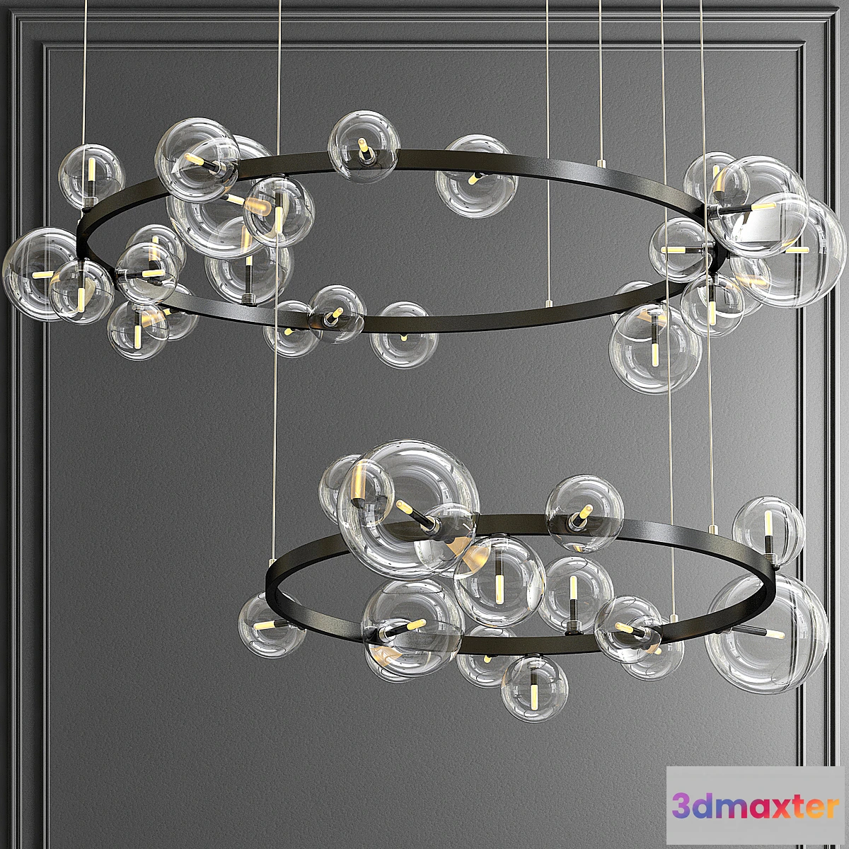 744057 - Design ring chandelier IONA Chandelier - No.2