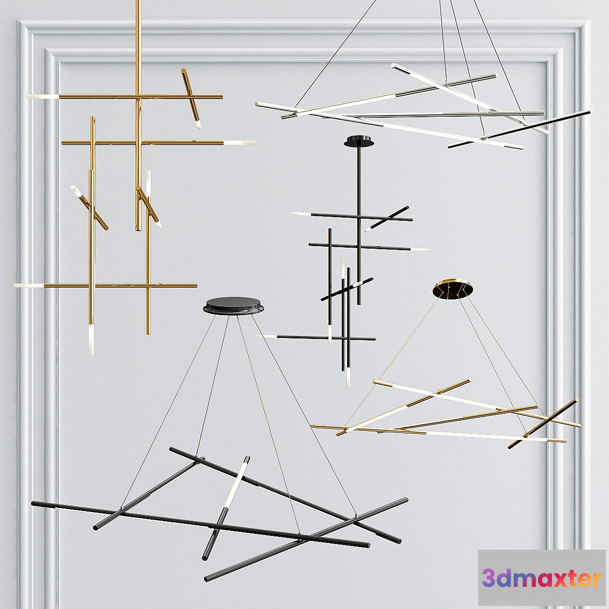 744089 - Kitami and Palito Mikado Pendants Collection - No.2