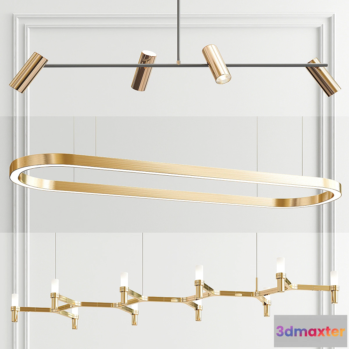 744133 - Obie Shake Plana Pendant - 3 type - No.2