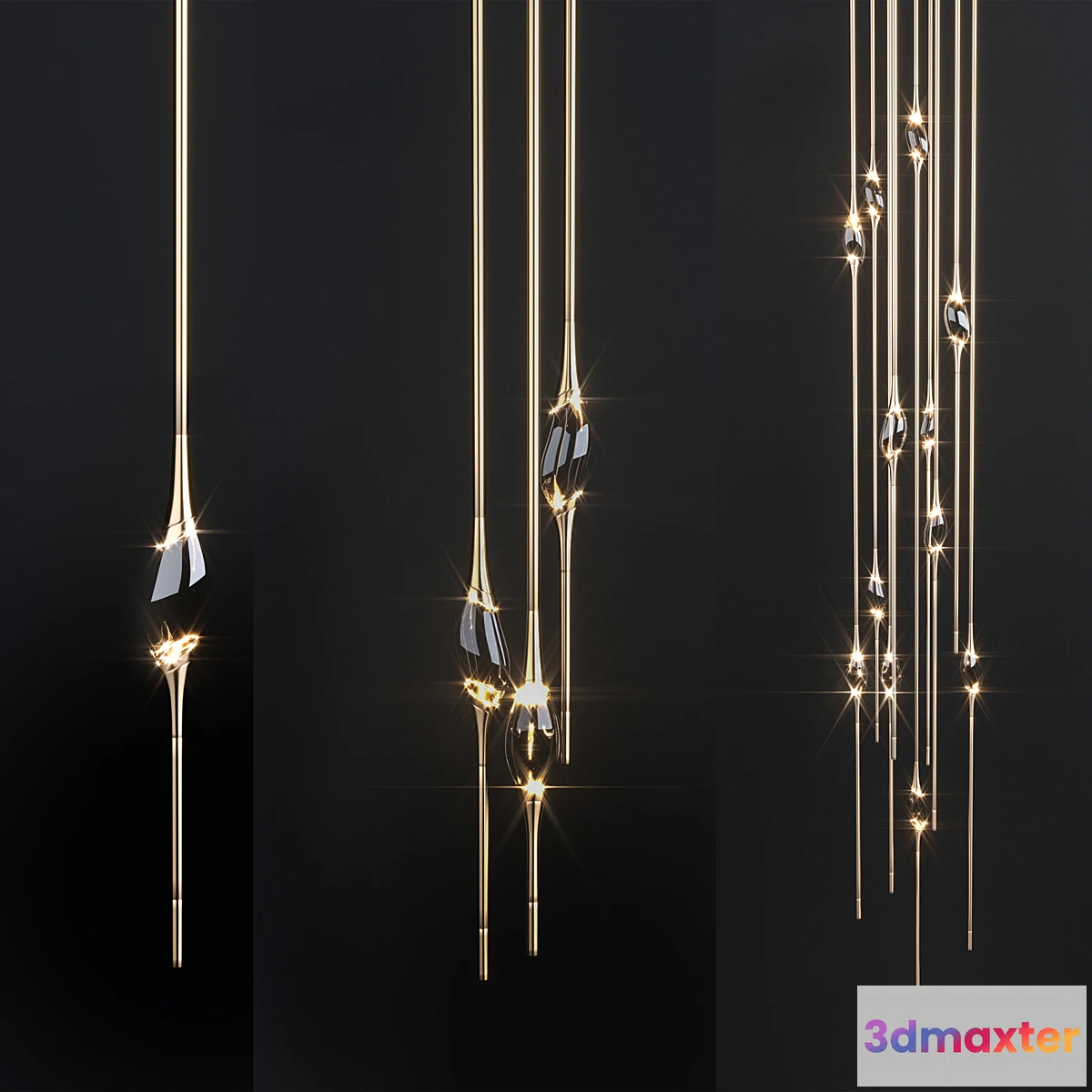 744185 - Lamps IL PEZZO Round chandelier - No.2