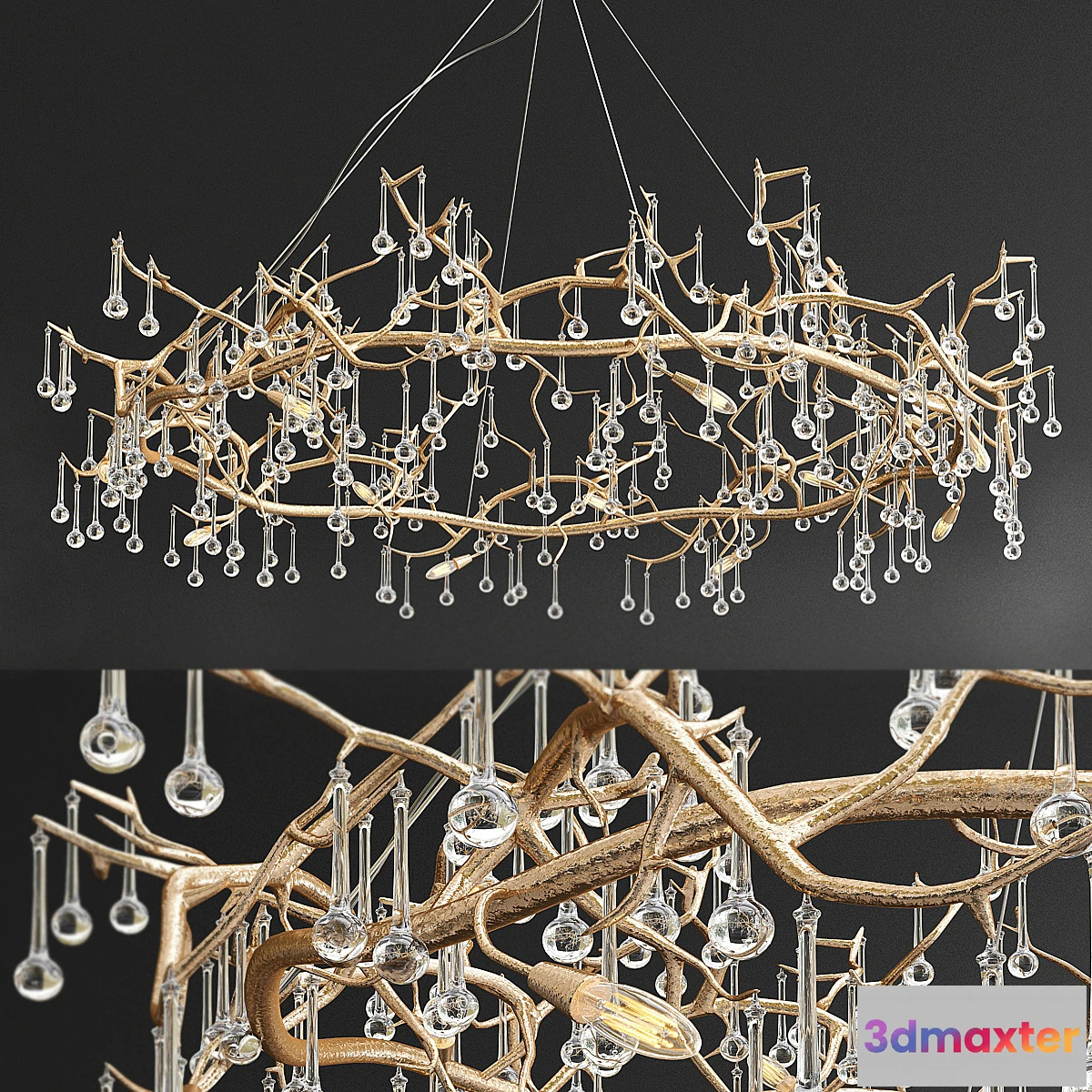 744451 - Serip Bijout Ring Chandelier - New Style - No.2