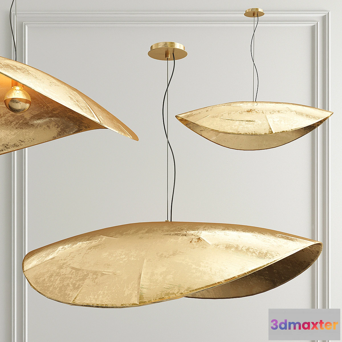 744685 - Gervasoni brass pendant - No.2