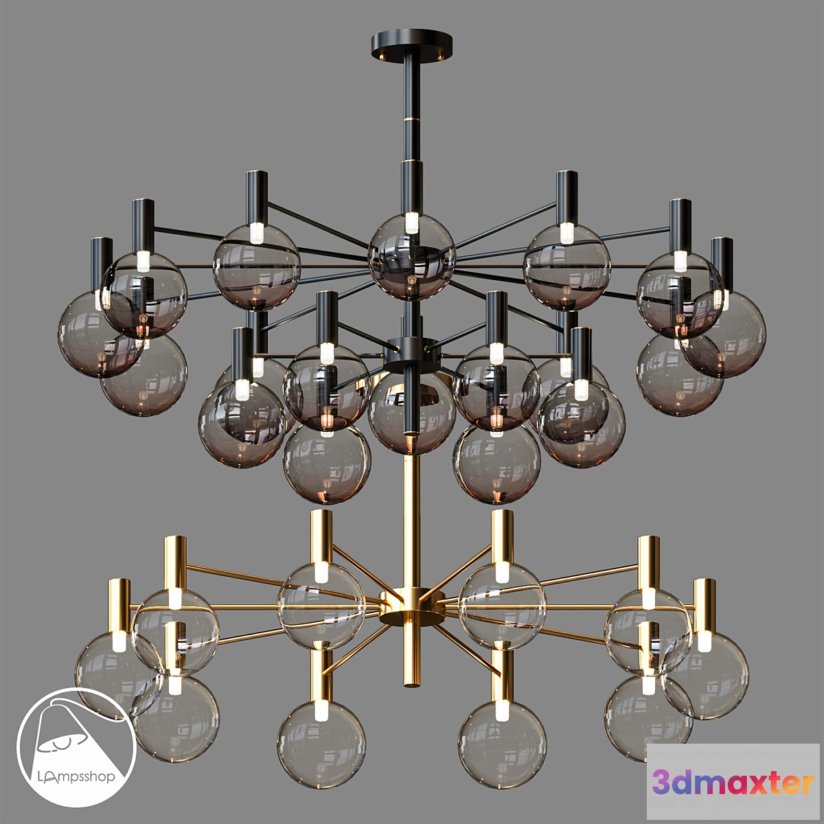 744743 - LampsShop.ru L1405a Chandelier Gamma - No.2