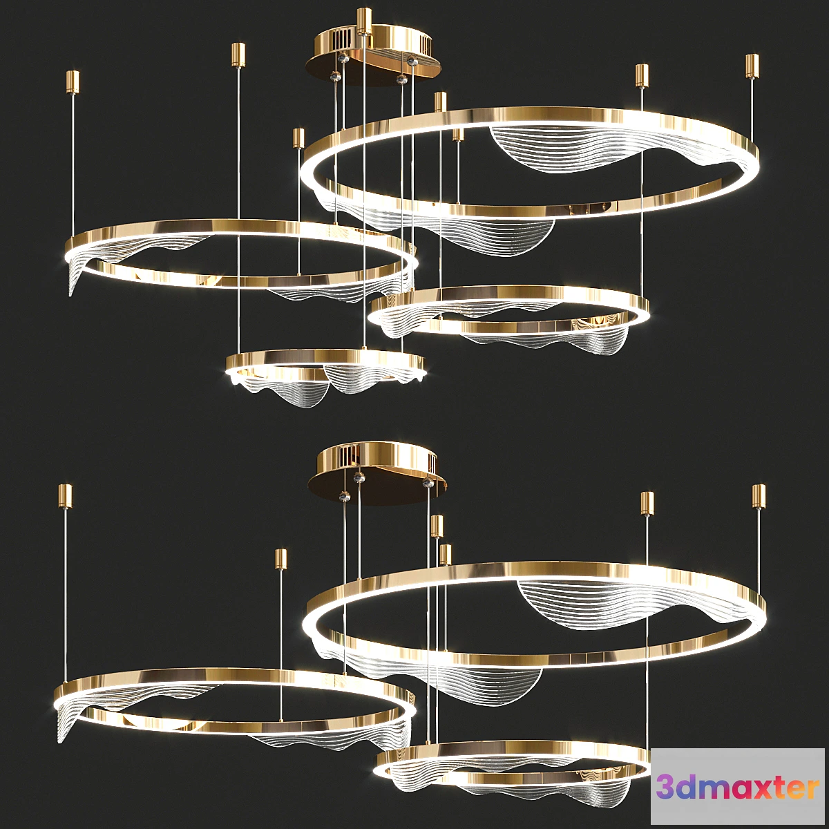 744769 - Hanna b ring chandelier - No.2