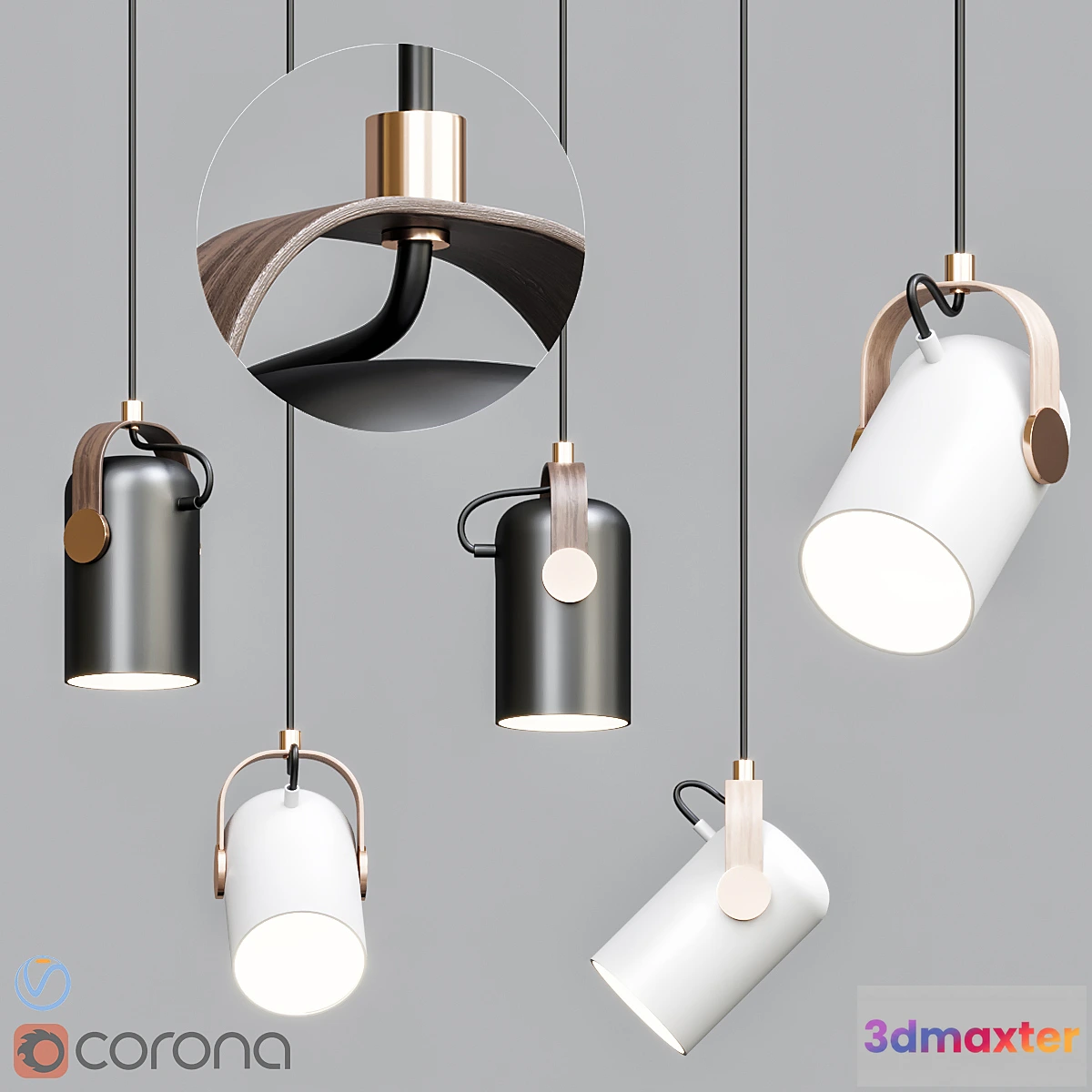 744823 - Modern pendant - No.2