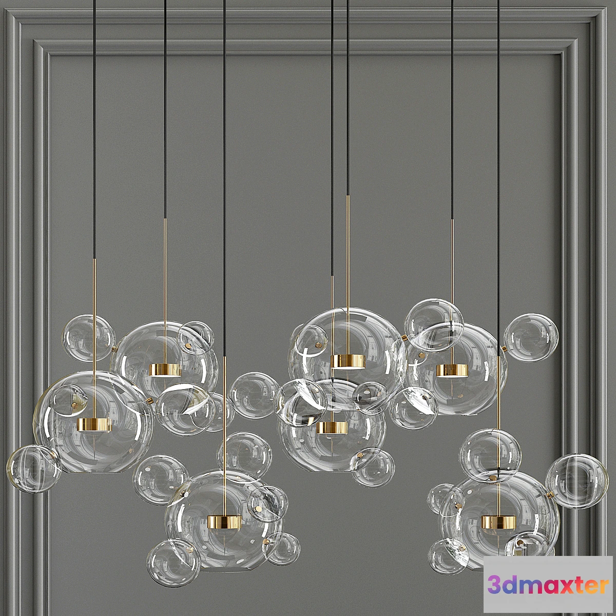 744829 - Bolle Bubble LED Pendant Lamp 34 - No.2