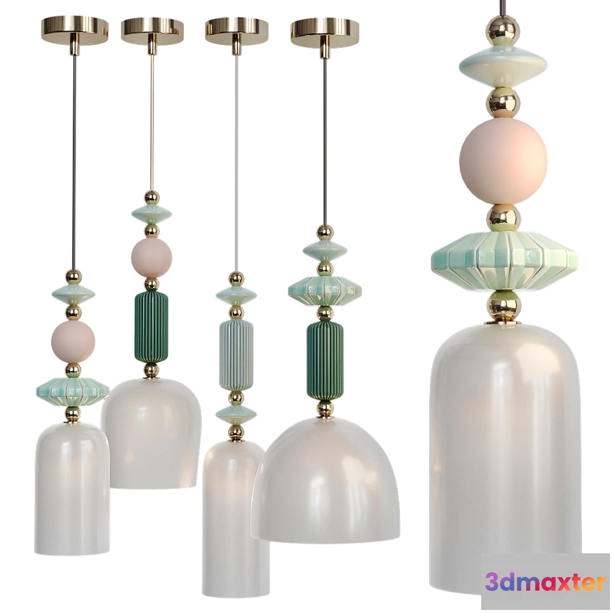 744863 - Pendant lights Odeon Light CANDY - No.2