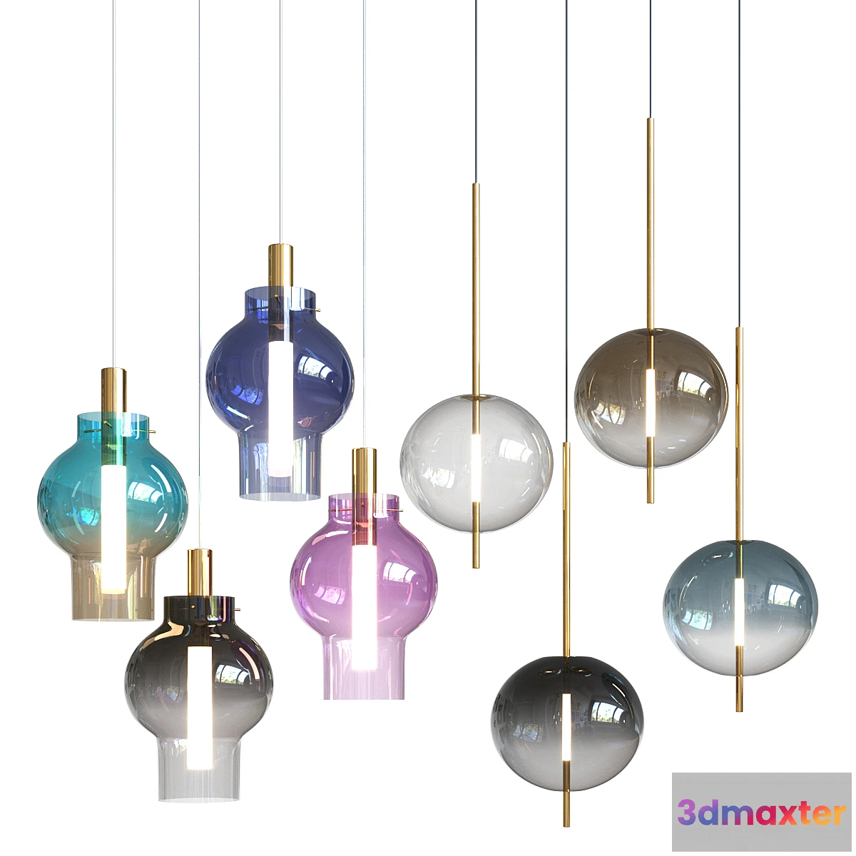 748151 - Stavern Kandinskiy Pendant Collection - No.2