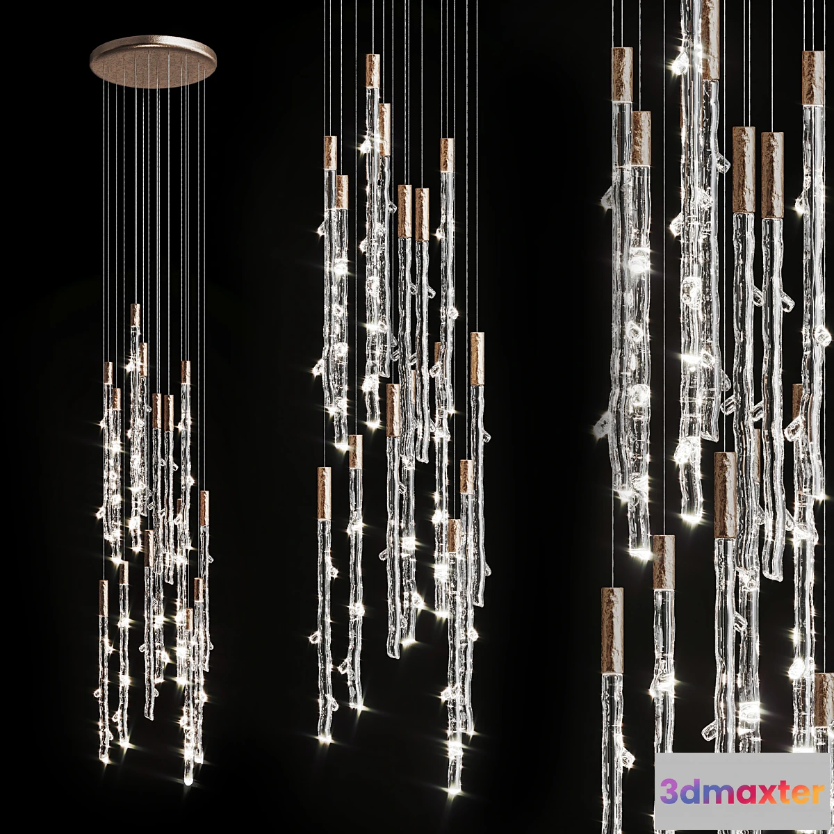 770623 - Luxury pendant lamp RITM Vetvi store - No.2