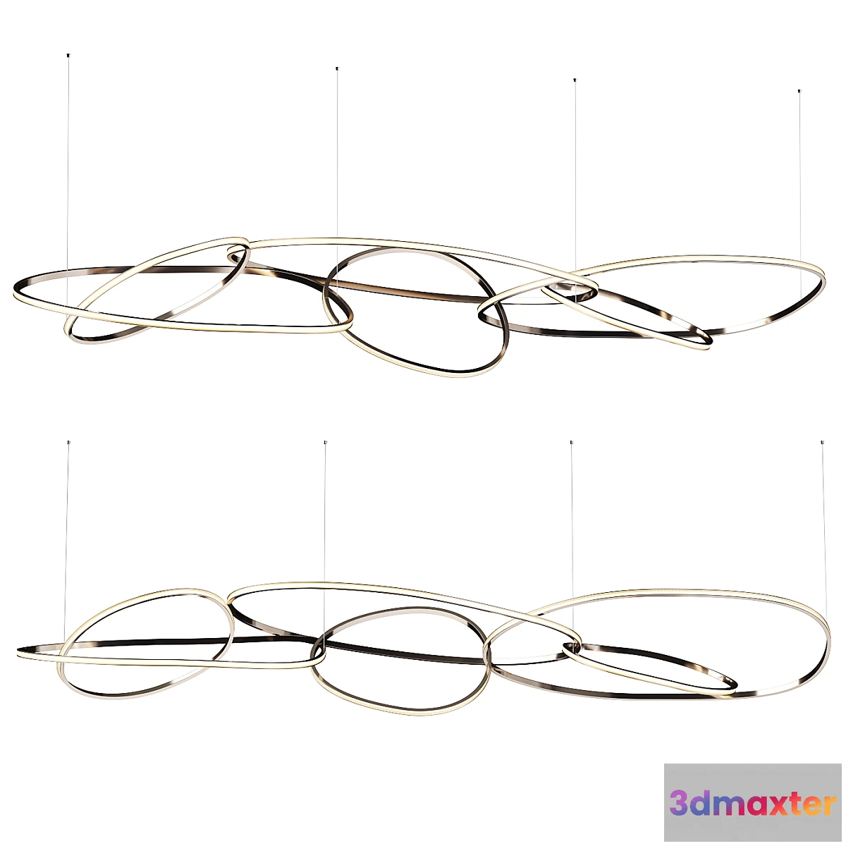 770637 - Niamh Barry Unfolded Suspended Light Sculpture - No.2