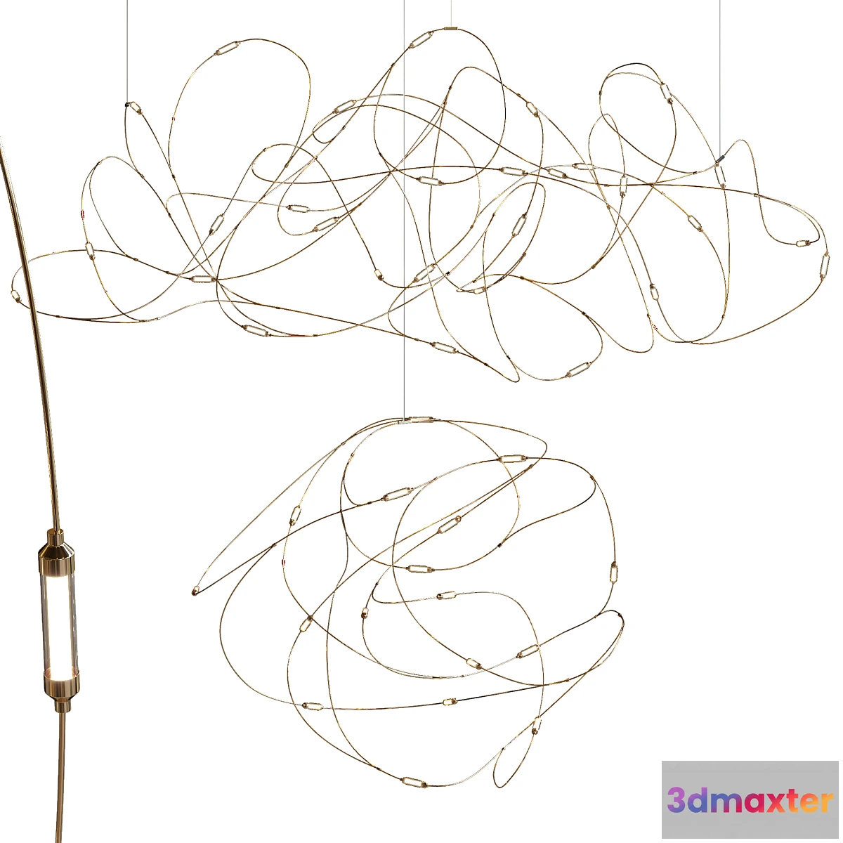 770703 - Pendant chandeliers AVALANCHE by Lampatron - No.2