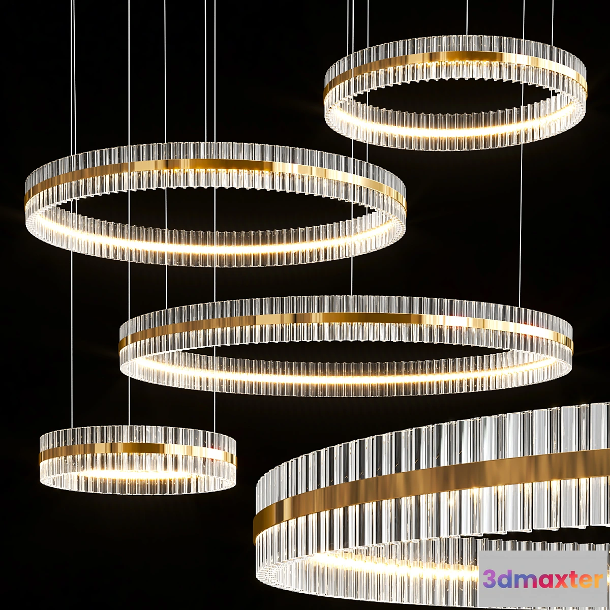 770759 - Baroncelli Saturno Chandelier - No.4