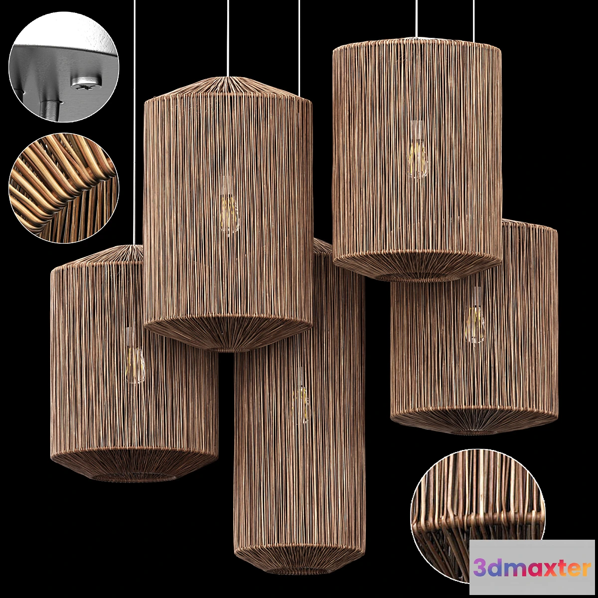 770853 - Lamp ratten barrell n12 - No.2