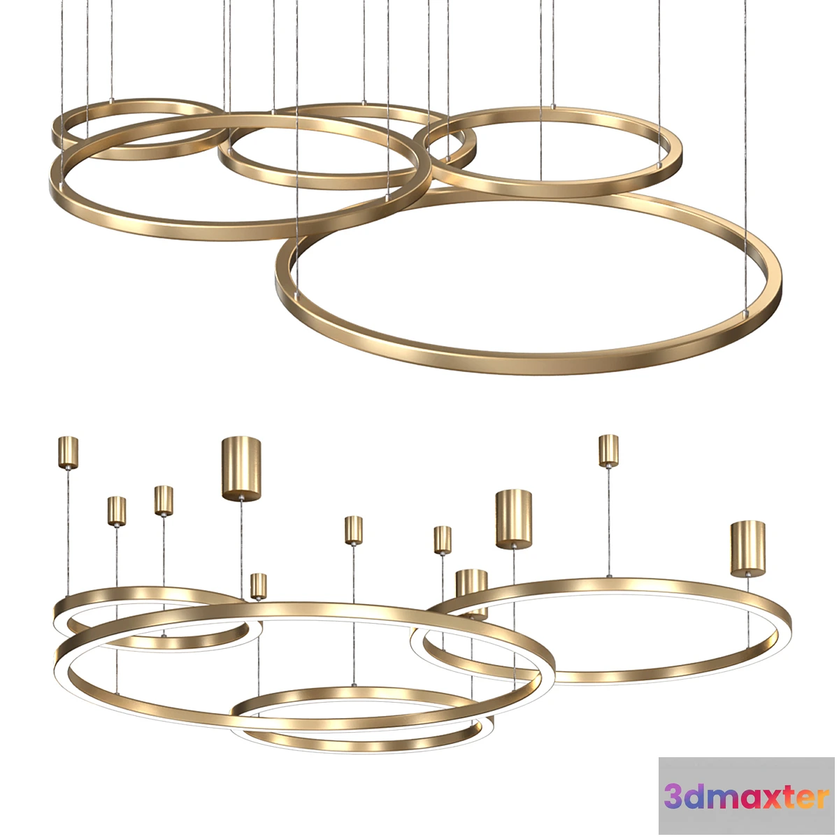 770891 - Pendant chandelier ADRIANA - No.2