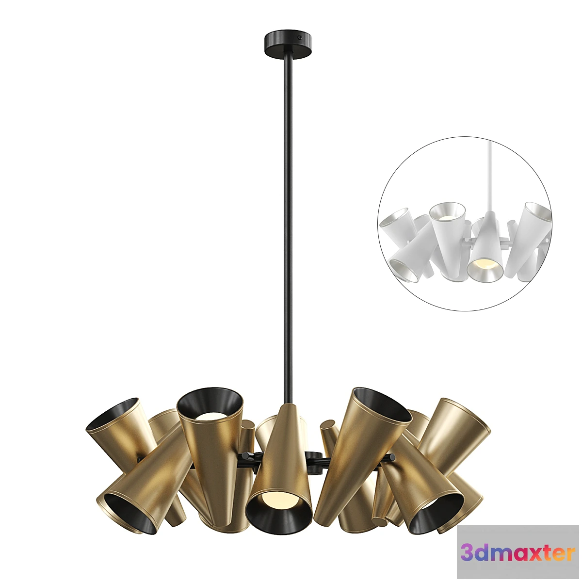 770985 - Ceiling Lamp Maytoni MOD095PL-14BS - No.2